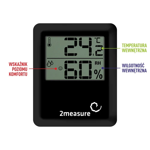 Stazione meteo – elettronica, senza fili, nera - 4