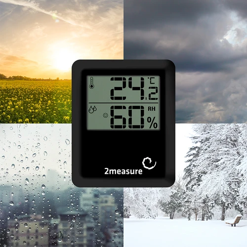 Stazione meteo – elettronica, senza fili, nera - 10