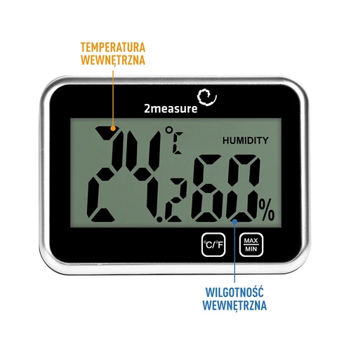 Stazione meteo – elettronica, senza fili, nera - 5