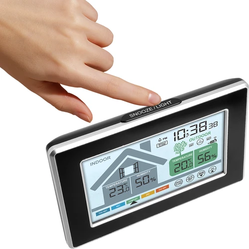 Stazione meteo Soens – elettronica, con sensore esterno wireless - 3