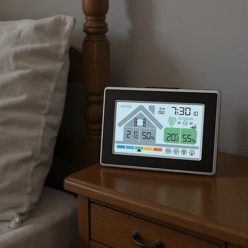 Stazione meteo Soens – elettronica, con sensore esterno wireless - 7