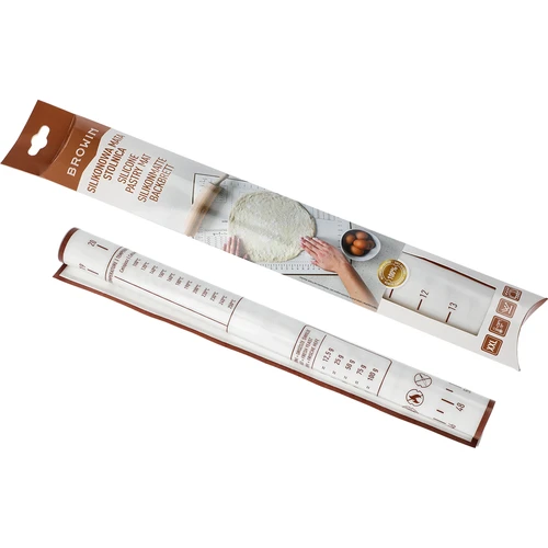 Tappetino in silicone – spianatoia con stampa: sagome e calcolatore culinario - 5