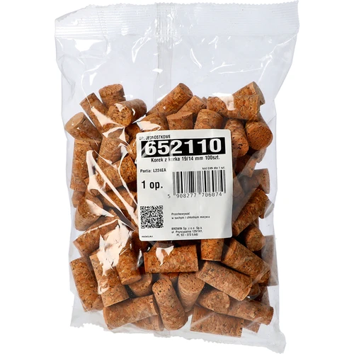 Tappi in sughero 19/14 mm – 100 pz - 3