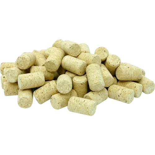 Tappi in sughero agglomerato, cilindrici d. 22 x 38 mm – confezione da 50