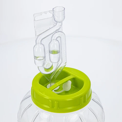Tappo a vite in plastica Ø 100 mm twist-off con foro e gommino - 7