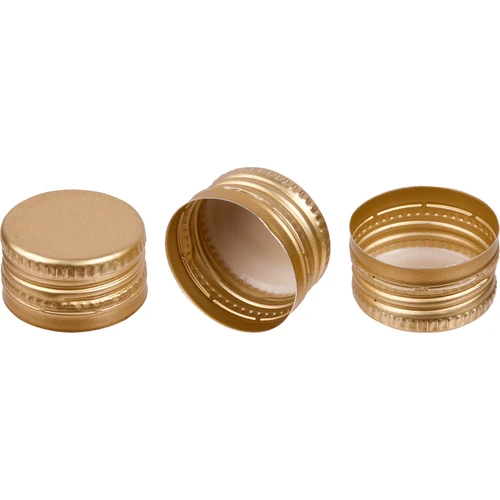 Tappo a vite per bottiglie fi 28/18 - dorato - 100 pz.