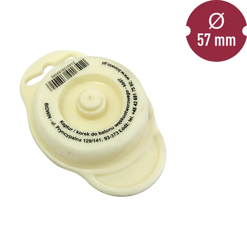 Tappo / cappuccio per damigiane a collo stretto Ø 57 mm - 2