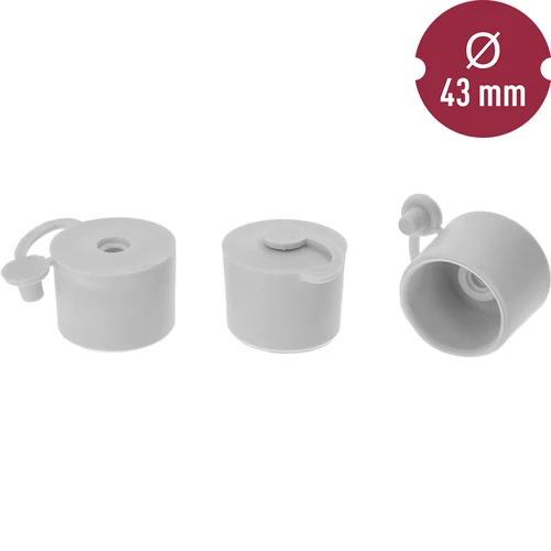 Tappo per damigiana Ø 43 mm con chiusura - 2