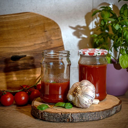 Tappo twist-off Ø 66/4 con pomodori - 10 pz. - 9