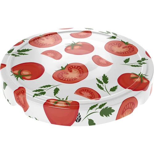 Tappo twist-off Ø 66/4 con pomodori - 10 pz. - 2