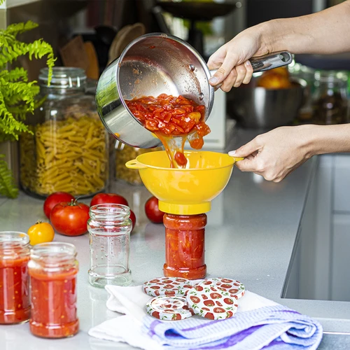 Tappo twist-off Ø 66/4 con pomodori - 10 pz. - 5