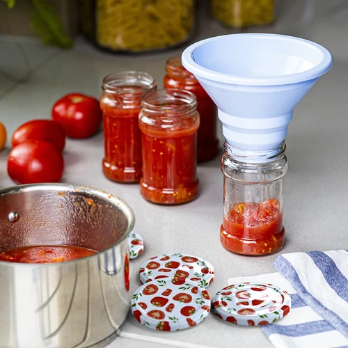 Tappo twist-off Ø 66/4 con pomodori - 10 pz. - 6