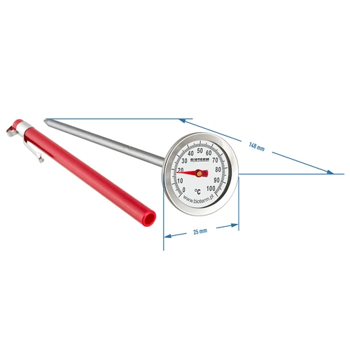 Termometro da cucina (0 °C a +100 °C) 12,3 cm - 2