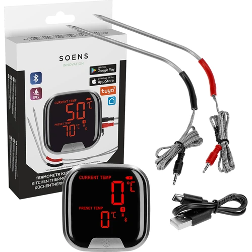 Termometro da cucina con Bluetooth, 2 sonde - 2