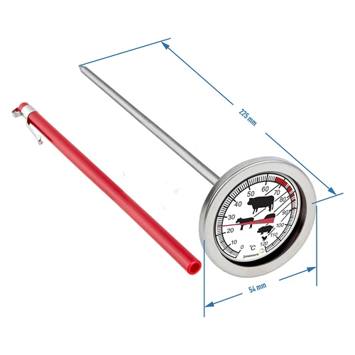 Termometro da cucina con grafica (0°C a +120°C) 21,0 cm - 2