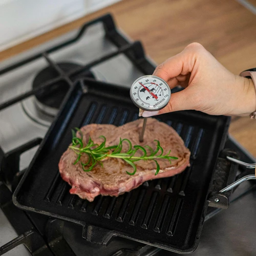 Termometro da cucina con quadrante illustrato (0°C a +100°C) 12,5 cm - 4