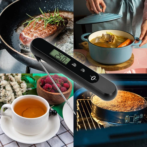 Termometro da cucina elettronico a ricarica manuale - 9