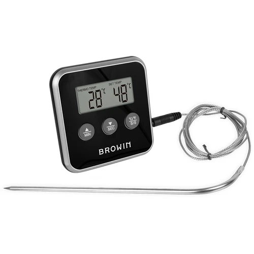 Termometro da cucina elettronico con sonda (0°C–250°C), colori assortiti - 3