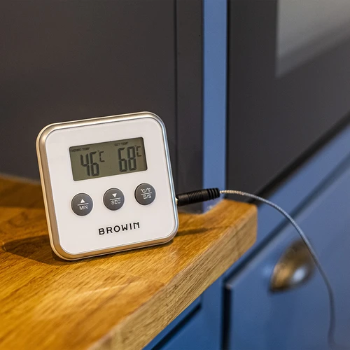 Termometro da cucina elettronico con sonda (0°C–250°C), colori assortiti - 5