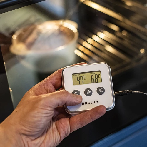 Termometro da cucina elettronico con sonda (0°C–250°C), colori assortiti - 7