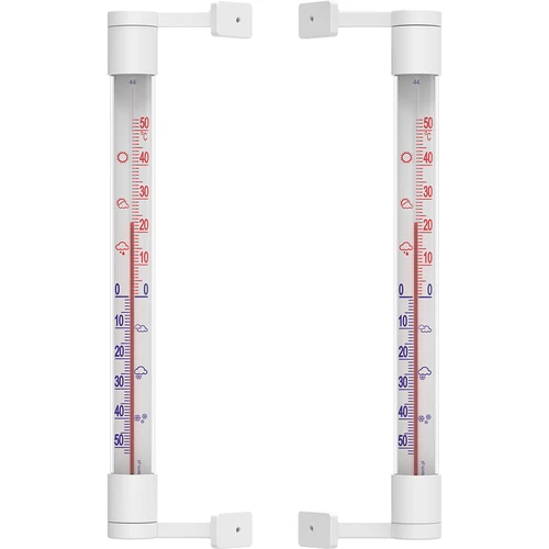 Termometro da esterno bianco (-50°C a +50°C) 22 cm - 3