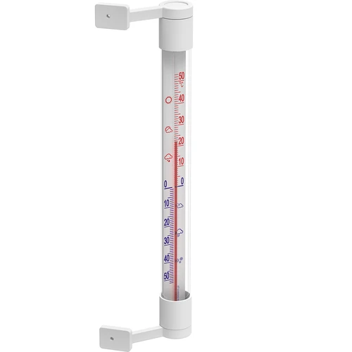 Termometro da esterno bianco (-50°C a +50°C) 22 cm - 2