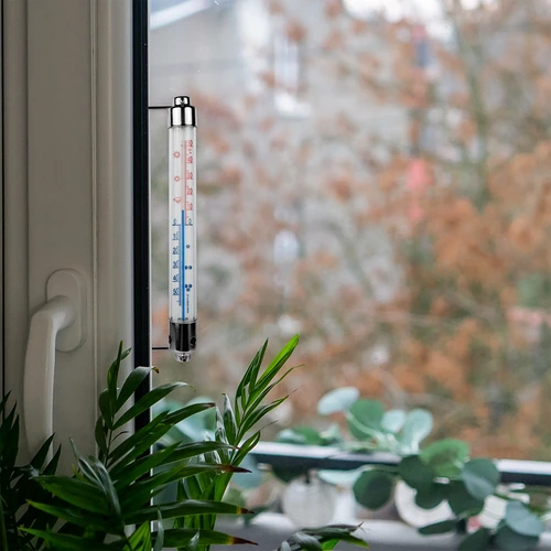 Termometro da esterno con struttura in metallo (-50°C a +50°C) 20 cm - 6