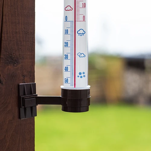 Termometro da esterno marrone (-50°C a +50°C) 27 cm - 3