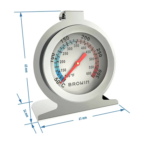 Termometro da forno (50°C – +300°C) Ø 6,1 cm - 3