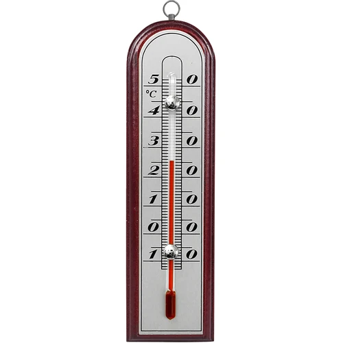 Termometro da interno con scala argentata (-10°C a +50°C) 16 cm assortito - 2
