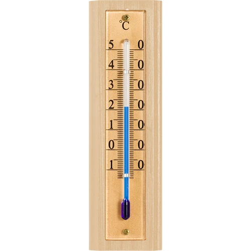 Termometro da interno con scala dorata (-10°C a +50°C) 12 cm - 2