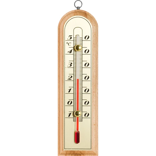 Termometro da interno con scala dorata (-10°C a +50°C) 16 cm