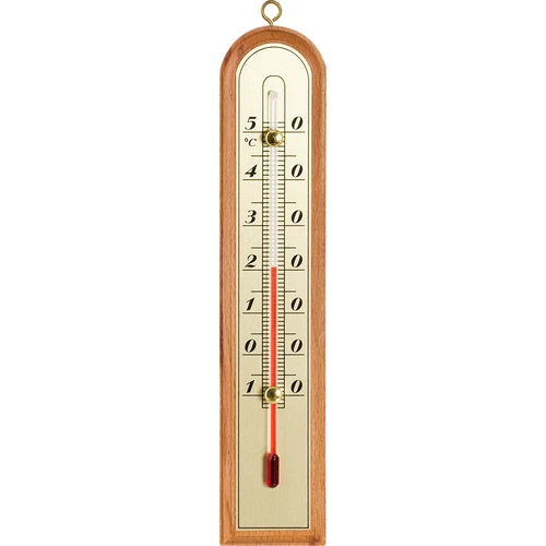 Termometro da interno con scala dorata (da -10°C a +50°C) 22 cm, mix