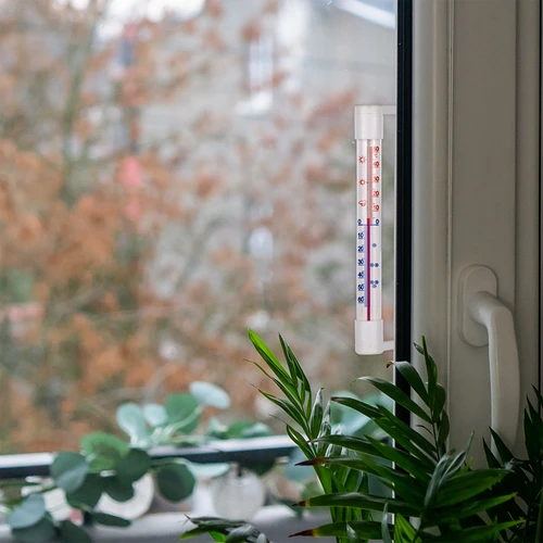 Termometro esterno bianco (-50°C a +50°C) 18 cm - 7