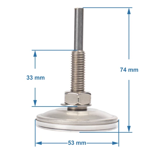 Termometro per affumicatoio e BBQ (da 0°C a +250°C) 6,0 cm - 5
