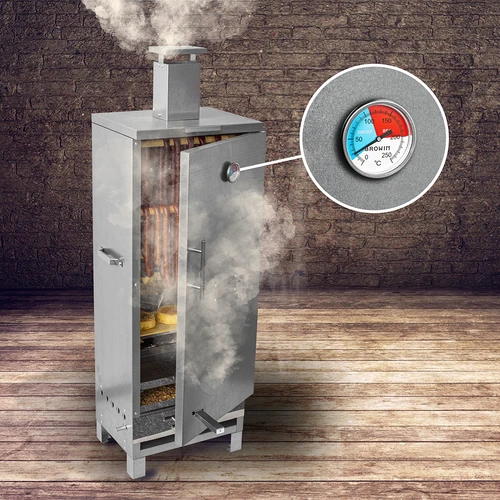 Termometro per affumicatore e BBQ (0 °C – +250 °C) 5,2 cm - 7