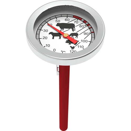 Termometro per arrosti di carne (da 0°C a +120°C) 12,5 cm - 3