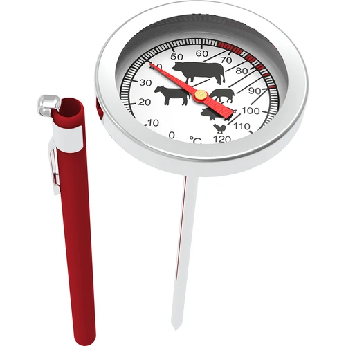 Termometro per arrosti di carne (da 0°C a +120°C) 12,5 cm - 4