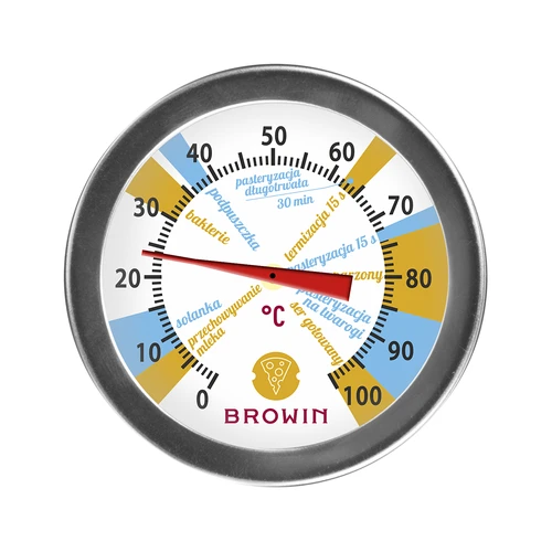 Termometro per caseificazione (0°C a +100°C) 19,8 cm - 2