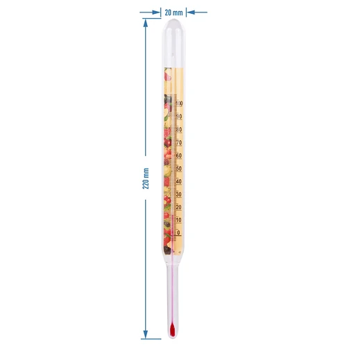 Termometro per conserve (0°C–100°C) 22 cm - 2