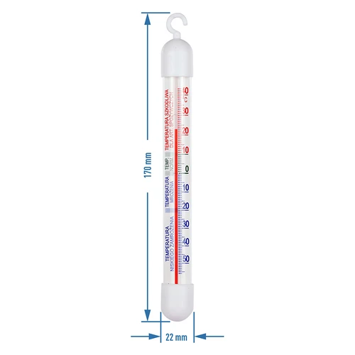 Termometro per frigoriferi e congelatori (-50°C a +40°C) 17 cm - 2
