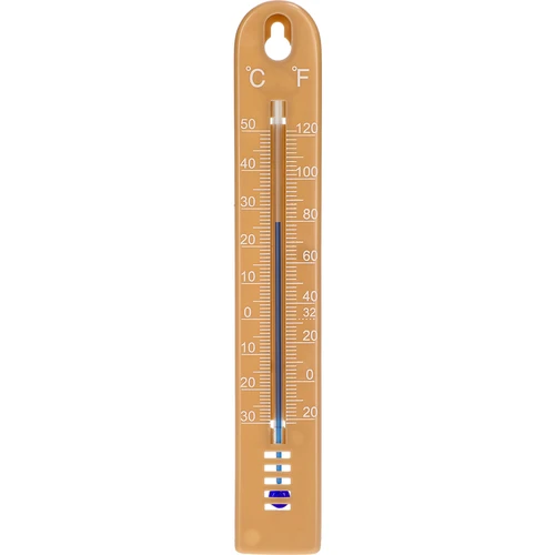 Termometro universale (-30 a +50°C), 17 cm, marrone chiaro