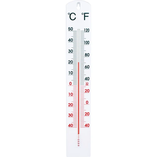 Termometro universale bianco (-40°C a +50°C) 40 cm