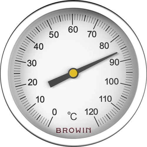 Termometro universale (da 0°C a +120°C) 5 cm - 2