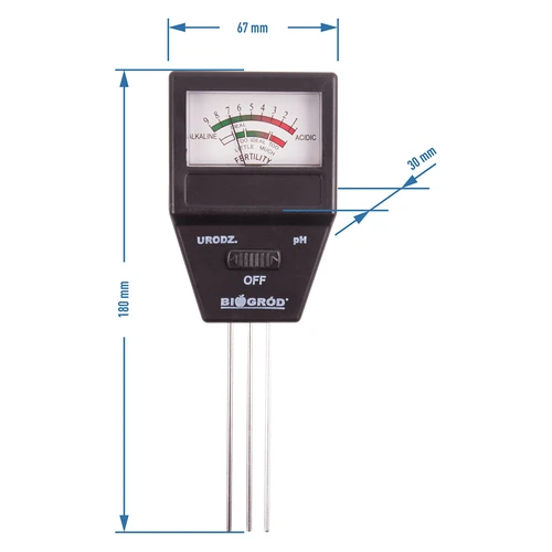 Tester del terreno 2 in 1 - pH e fertilità del terreno - 9