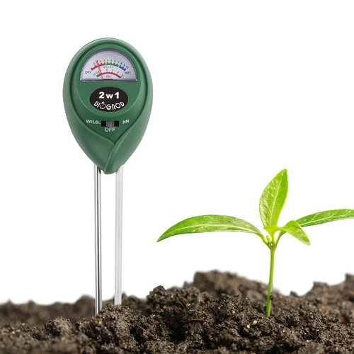Tester del terreno 2 in 1 - pH e umidità - 5