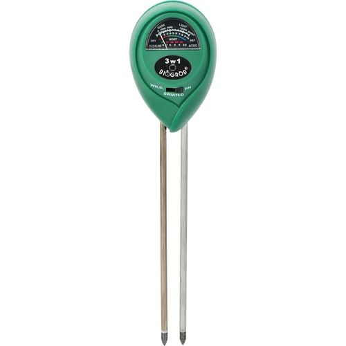 Tester del terreno 3 in 1 - pH, umidità e luce solare