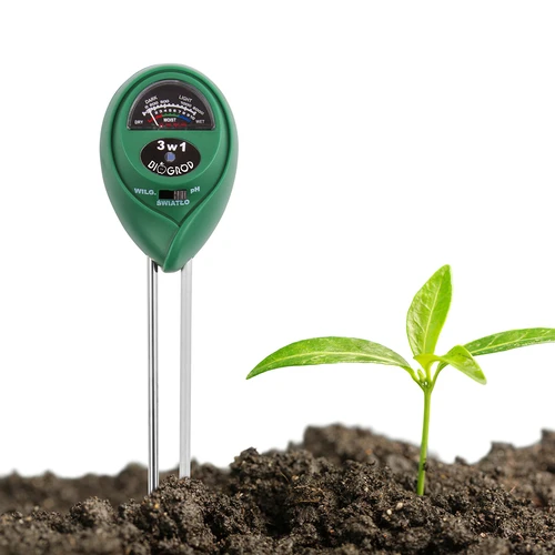 Tester del terreno 3 in 1 - pH, umidità e luce solare - 5