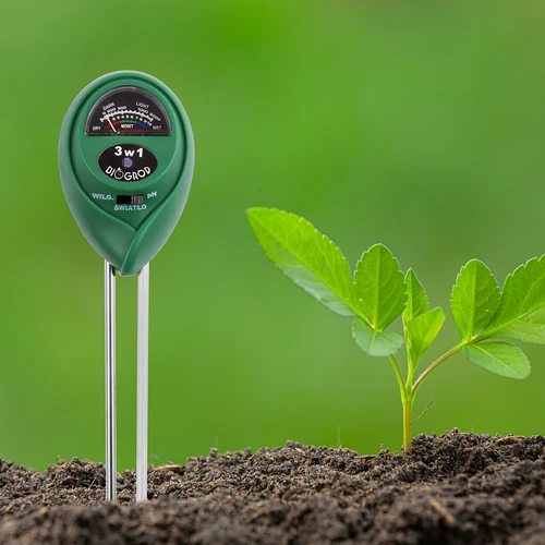 Tester del terreno 3 in 1 - pH, umidità e luce solare - 6