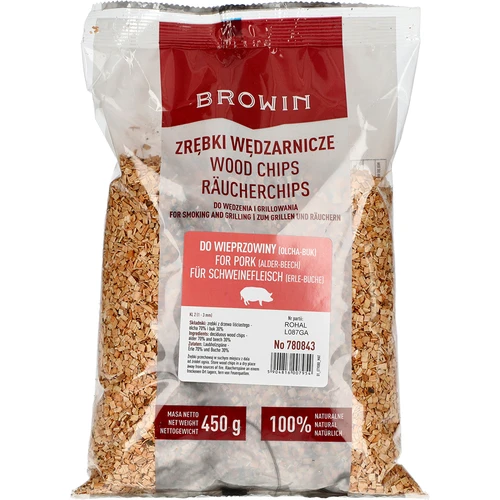 Trucioli per affumicare/grigliare 70% ontano + 30% faggio, 450 g, classe 2